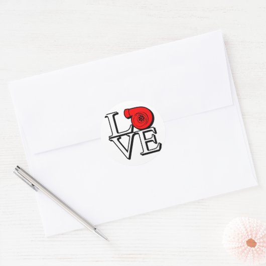 Boost Love Ronde Sticker (Envelop)