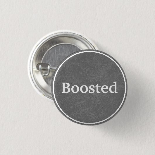 Boosted (grijs) Button (Voorkant /achterkant)
