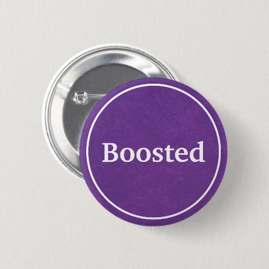 Boosted (Paarse) Button (Voorkant /achterkant)