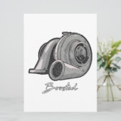 Boosted Turbo Tuning Save The Date (Staand voorkant)