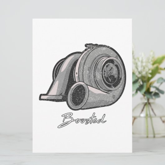Boosted Turbo Tuning Save The Date (Staand voorkant)