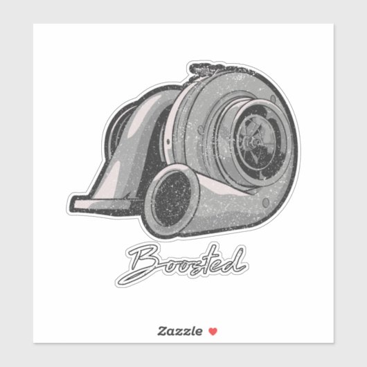 Boosted Turbo Tuning Sticker (Vel)