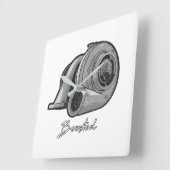 Boosted Turbo Tuning Vierkante Klok (Hoek)