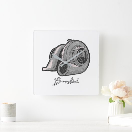 Boosted Turbo Tuning Vierkante Klok (Huis)