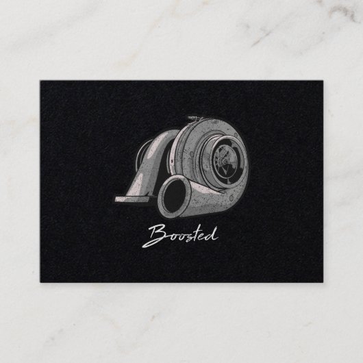 Boosted Turbo Tuning Visitekaartje (Voorkant)