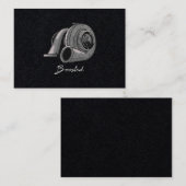 Boosted Turbo Tuning Visitekaartje (Voorkant / Achterkant)