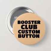 BOOSTER CLUB AANGEPASTE BUTTONNEN RONDE BUTTON 7,6 CM (Voorkant /achterkant)