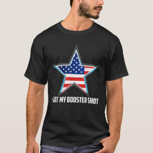 Booster schoot Amerikaanse veteraan VS leraar Mili T-shirt