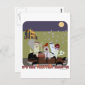 BoosVille Halloween Briefkaart (Voorkant / Achterkant)