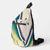Boot Abstract in Blue Sling Bag (Rechterhoek)