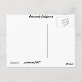 Boot bij Oceanside, Californië Briefkaart (Achterkant)