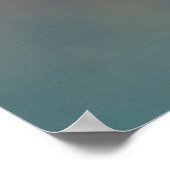 Boot bij zonsopgang op de rivier poster (Hoek)