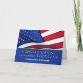 Boot Camp-Afstuderen gefeliciteerd - U.S.Flag Kaart (Voorkant)