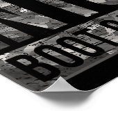 Boot Camp Basic Training Shirt For New Military Re Poster (Hoek)