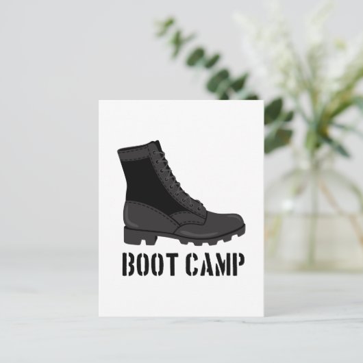 Boot Camp Briefkaart (Staand voorkant)