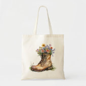  Boot Canvas tas Rustic Garden Shabby Chic (Voorkant)