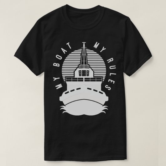 Boot Captain Gift T-shirt (Design voorkant)