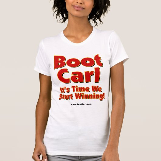 Boot Carl - Dames T-Shirt (Voorkant)