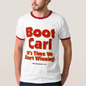 Boot Carl - Ringer T-shirt (Voorkant)