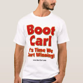 Boot Carl - White T-shirt (Voorkant)