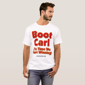 Boot Carl - White T-shirt (Voorkant volledig)