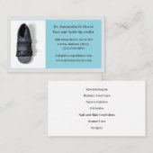 Boot Chirurgische Voet Doctor Podiatry Podiatrist Visitekaartje (Voorkant / Achterkant)