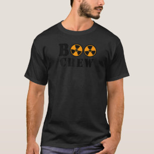 Boot Crew Radioactief waarschuwingsbord Halloween T-shirt