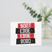 Boot Edge Edge 2020 Briefkaart (Staand voorkant)