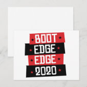 Boot Edge Edge 2020 Briefkaart (Voorkant / Achterkant)