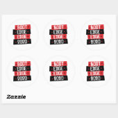 Boot Edge Edge 2020 Ronde Sticker (Vel)