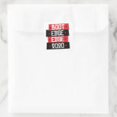 Boot Edge Edge 2020 Vierkante Sticker (Tas)