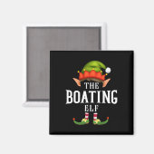 Boot Elf Groep Grappige Kerst Pyjama Feestje Magneet (Voorkant / Achterkant)