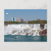 Boot en Amerikaanse Watervallen vanuit Niagara Fal Briefkaart (Voorkant)