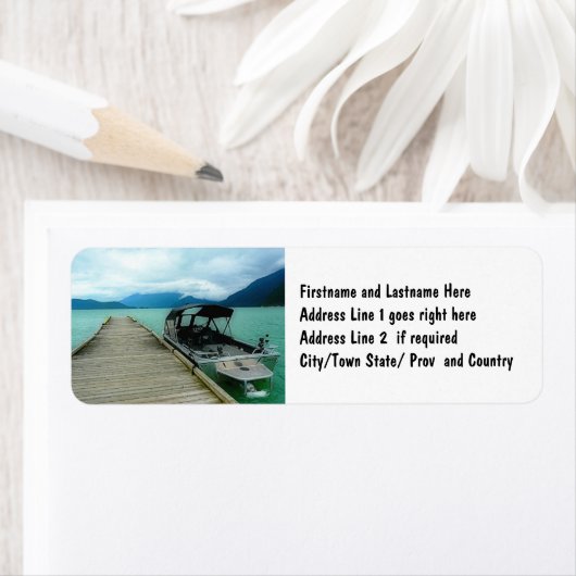 Boot en Dock bij Lake Etiket (Insitu)