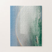 Boot en Horseshoe Falls van Niagara Falls Legpuzzel (Verticaal)
