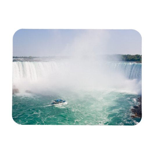 Boot en Horseshoe Falls vanuit Niagara Falls Magneet (Horizontaal)