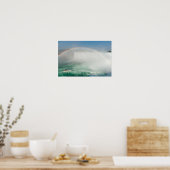 Boot en Horseshoe Falls vanuit Niagara Falls Poster (Keuken)