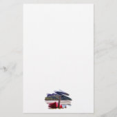 BOOT- EN MOUNTAINENLANDSCHAP BRIEFPAPIER (Voorkant)