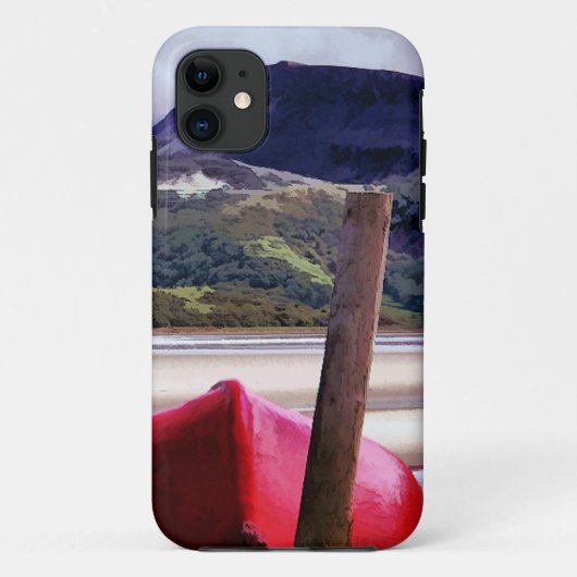 BOOT- EN MOUNTAINENLANDSCHAP Case-Mate iPhone CASE (Achterkant)
