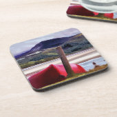 BOOT- EN MOUNTAINENLANDSCHAP ONDERZETTER (Linkerzijde)