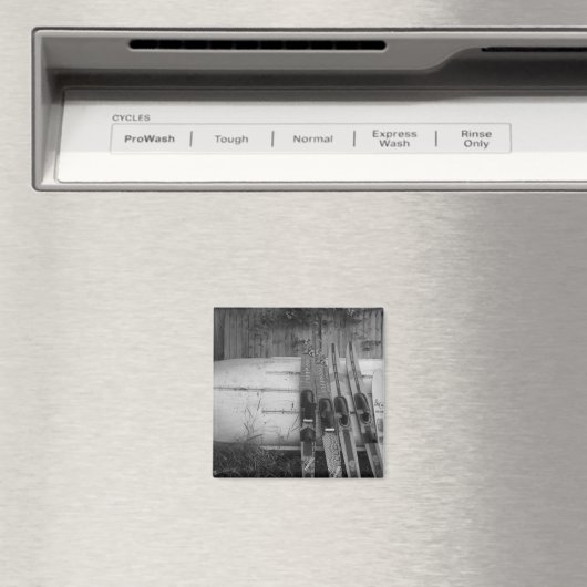 Boot en/of ski thema magneet Perfect voor het meer (Insitu (Vaatwasser))