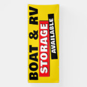Boot en RV opslag beschikbaar veel ruimte buiten Spandoek (Verticaal)