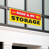 Boot en RV opslag veel ruimte beschikbaar buiten Spandoek (Buitenkant Gebouw)
