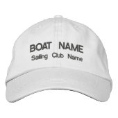 Boot en Sailing Club Pet (Voorkant)