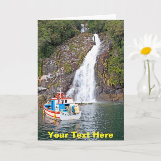  boot en waterval kaart (Kleine Plant)