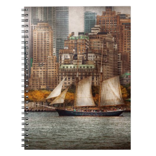 Boot - Governors Island, NY - Lower Manhattan Notitieboek (Voorkant)