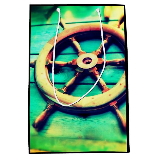 Boot Helm Gift Bag Medium Cadeauzakje (Voorkant)