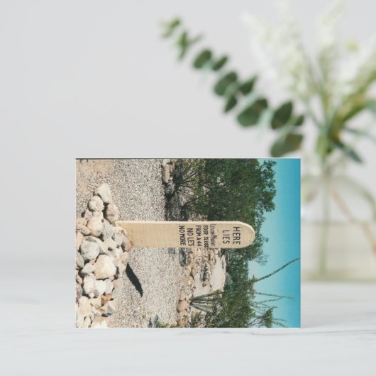 Boot Hill Briefkaart (Staand voorkant)