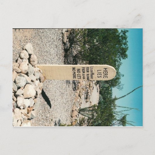 Boot Hill Briefkaart (Voorkant)