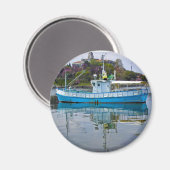 Boot in het zee magneet (Voorkant / Achterkant)